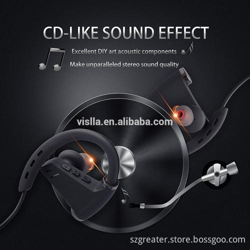 U9 Foldable Bluetooth headphone fashionable neck-band earphone style